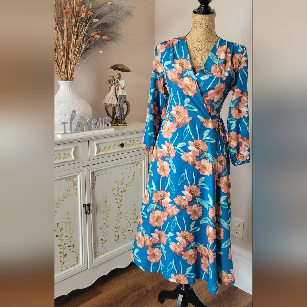 Floral Print Dress💙
